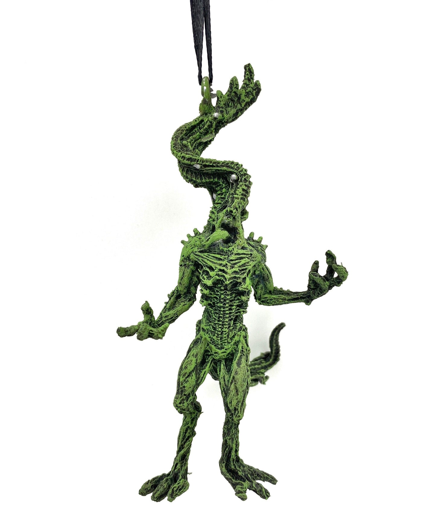 H.P. Lovecraft’s Nyarlathotep Ornament, Hand Painted Sculpture | Cthulhu Mythos Monster Figurine | Lovecraftian Horror Decor and Gamer Gift