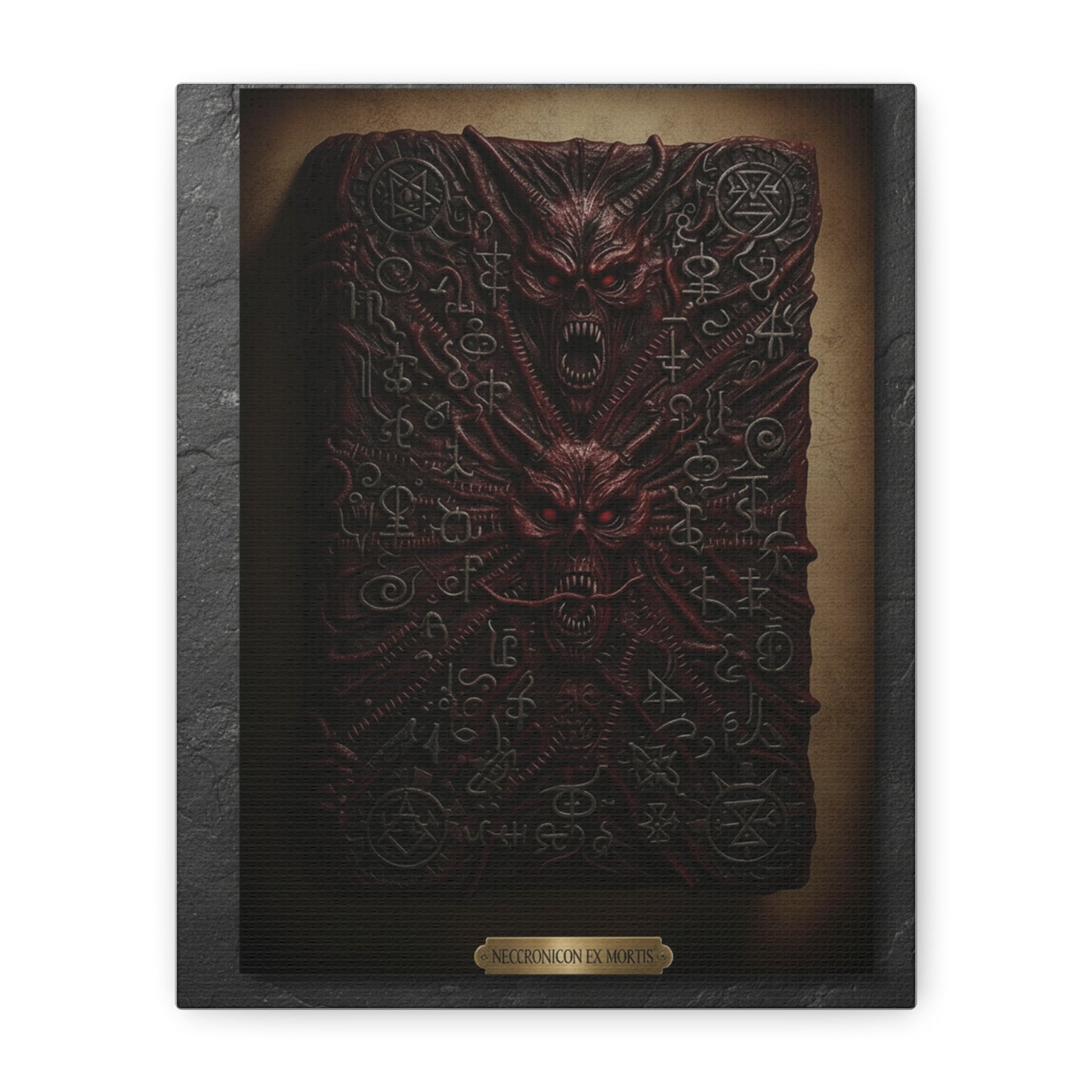 Necronomicon Art Print – Inspired by Evil Dead