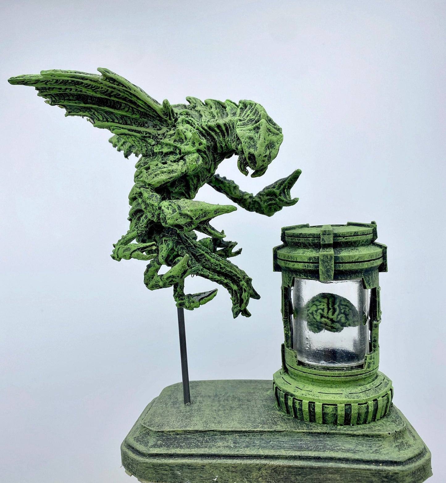 H.P. Lovecraft’s Mi-Go, the Fungi from Yuggoth Statue | Cthulhu Mythos Monster Figurine | Lovecraftian Horror Decor and Gamer Gift