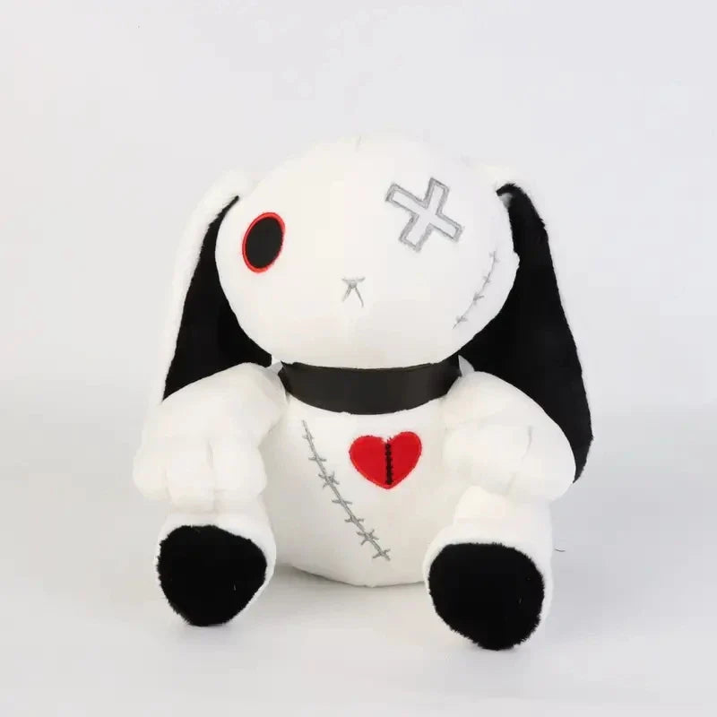 Creepy Goth Bunny Plush