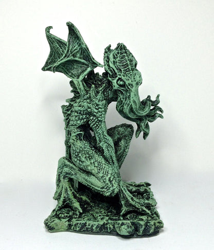 H.P. Lovecraft’s Cthulhu Rising Statue, Half Scale Sculpture | Cthulhu Mythos Monster Figurine | Lovecraftian Horror Decor and Gamer Gift