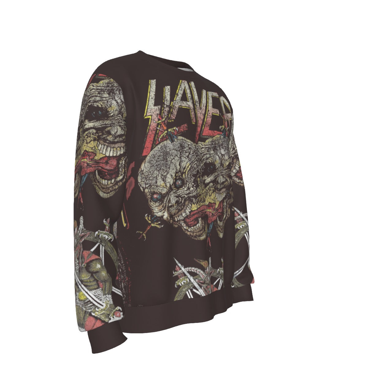 MERCHMOMENT Slayer 666 Ways All Over Print Sweatshirt [Apparel]